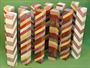 Blank #375 - Segmented Pen Turning Blanks, Assorted Exotic Hardwoods, Set of 12,  3/4 x 3/4 x 5 1/2+ ~ $29.99